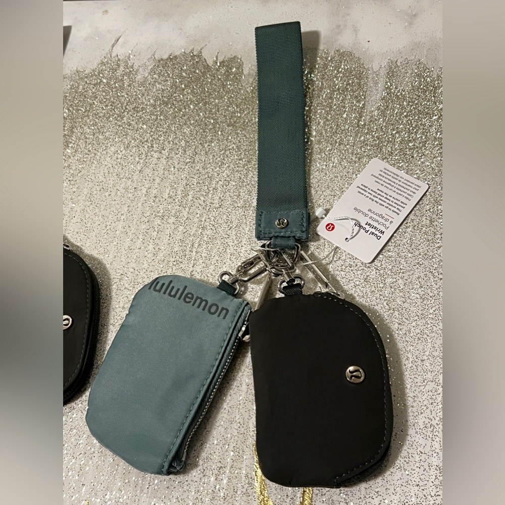 Lululemon dual pouch wristlet